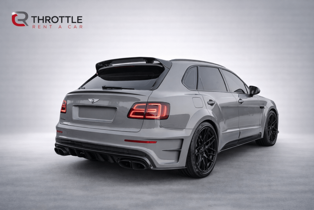 Rent Bentley Bentayga Mansory 2020
