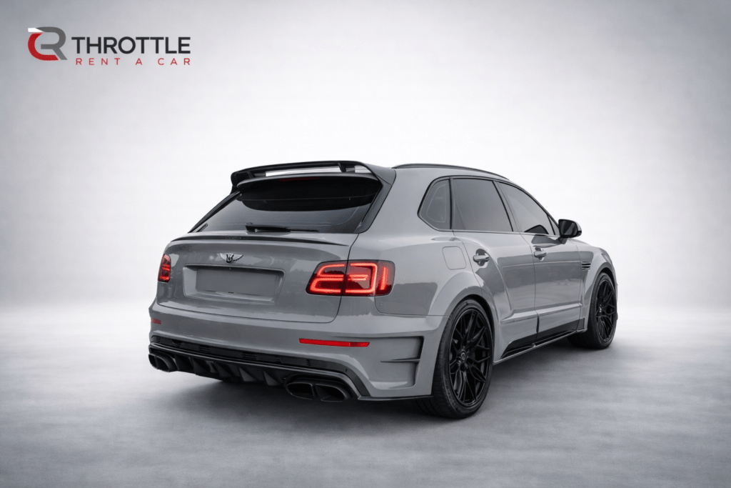 Rent Bentley Bentayga Mansory 2020