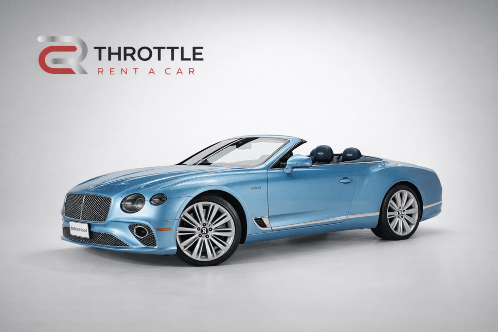 Rent Bentley Continental GTC 2025 in Dubai