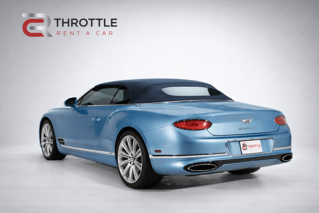 Rent Bentley Continental GTC 2025 in Dubai